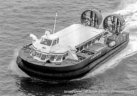 AP1-88 hovercraft on the Solent
